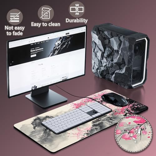 Gaming Mouse Pad, Large Mouse Pads for Desk, Mousepad Desk Matt for Desktop