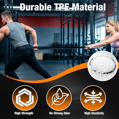 Resistance Bands for Working Out, Exercise Bands with Upgraded Packaging