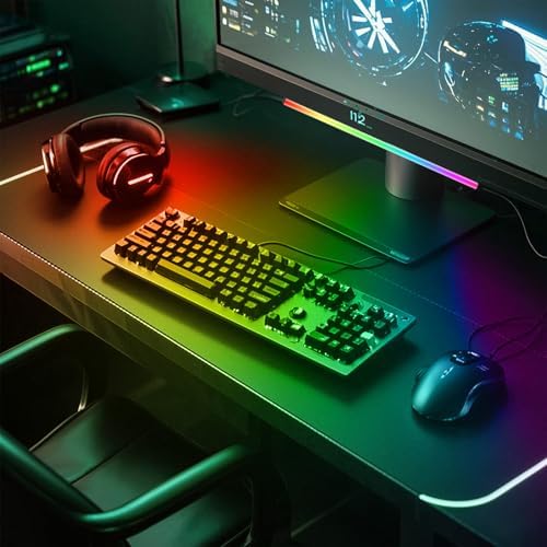 Generic 2-in-1 RGB Monitor Light Bar, RGB LED Gaming Atmosphere Light, USB Powered, Multi-Colour LED, Table Mount