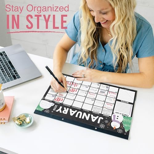 Large Desk Calendar 2026 - Desktop Calendar 2026-2027