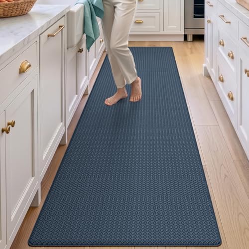DEXI Kitchen Floor Mats Cushioned Anti Fatigue, 23x86 Non Slip Runner Rug