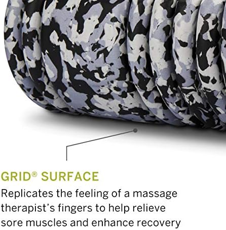 TRIGGERPOINT Performance Therapy Grid Foam Roller for Exercise, Deep Tissue Massage and Muscle Recovery, Original (13-Inch), Grey Camo (Pack of 6)