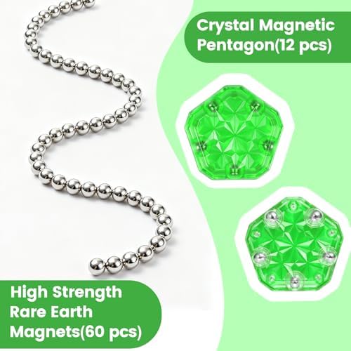 Magnetic Fidget Sphere, Adult Fidget Toy for Focus & Stress Relief