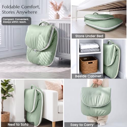 ZonLi Adjustable Floor Chair with Back Support