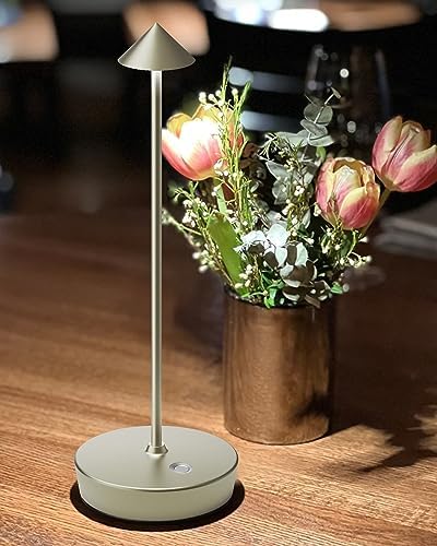 LED Cordless Table Lamp Rechargeable 6000mAh Battery Outdoor Desk Lamp