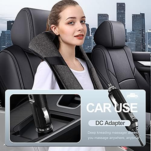 Shiatsu Neck and Back Massager with Heat for Pain Relief Deep Tissue Gifts