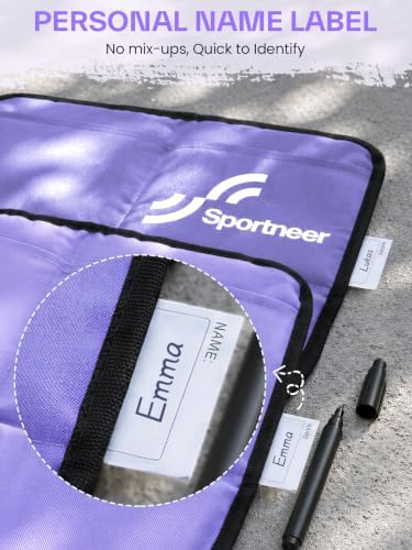 Sportneer Sitting Pad, Thickened Waterproof Foam Seat Cushion for Kids, Foldable Camping Mat for Outdoor Seating, Hiking, Travel