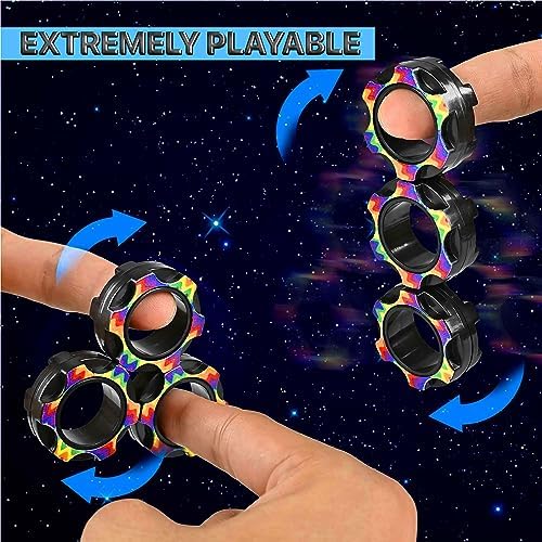 5PC Fidget Toys Adults Set Fidgets for Classroom Must Have Autism Sensory Pack Figette Cube ADHD Special Treasure Prize Tool Stress Relief Desk Cool Gadget for Kid Easter Basket Stuffers for Teen Boys