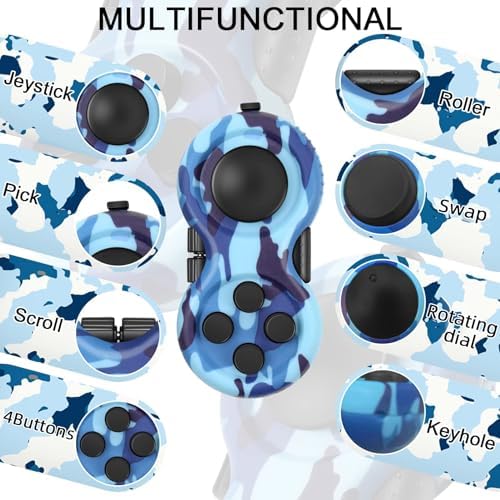 Original Fidget Toy Game, Rubberized Classical Controller