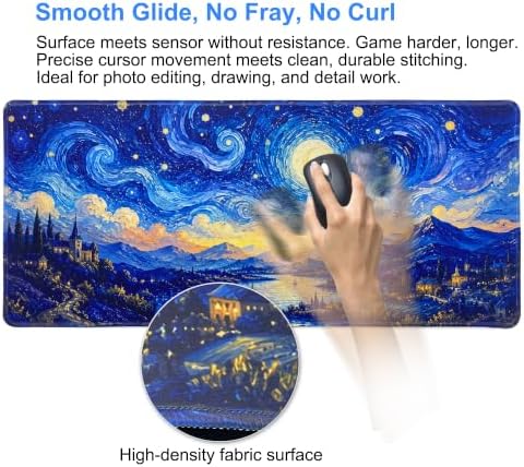 Personal Decoration Large Mouse Pad-70x30 Oilsky