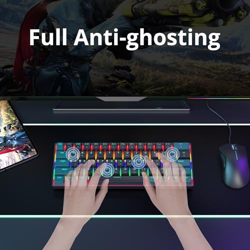 Owpkeenthy 60% Wired Mechanical Keyboard