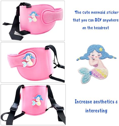 Car Seat Head Support for Child,Adjustable Headband Strap,Head Support Band