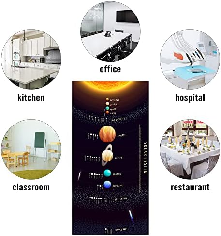 Fluorescent Light Cover Decorative Ceiling Light Filters,Outer Space Pattern,for Classroom Office Hospitals Home Ceiling Decorative,2ft x 4ft,Multicolor