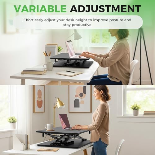 Standing Desk Converter, 25.16" × 15.75"