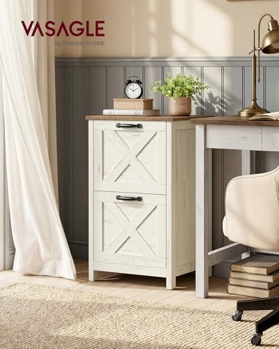 VASAGLE File Cabinet, 2-Drawer Filing Cabinet for Home Office