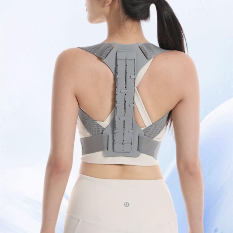 Office Straight Back Sitting Posture Device with Shoulder Opening for Men Women Daily Correction Band