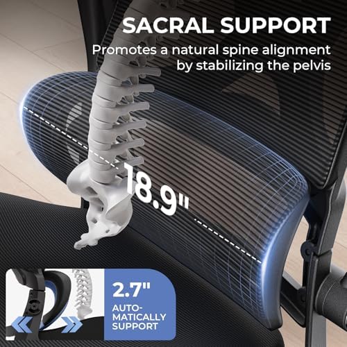 Mid Back Ergonomic Office Desk Chair for Home Office
