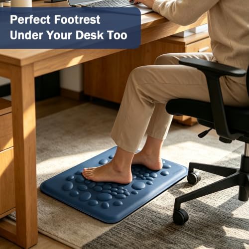 Standing Desk Mat, Anti-Fatigue Memory Foam Mat for Office