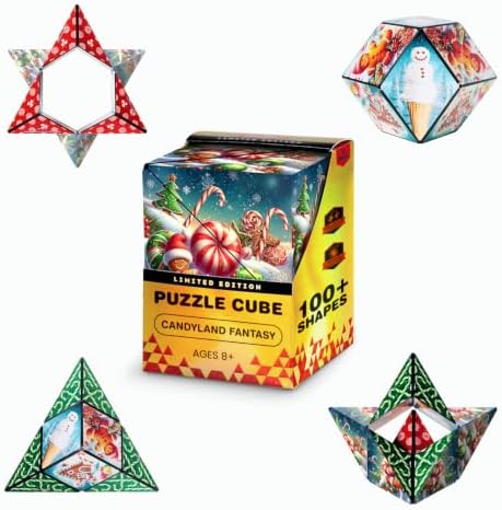 Shashibo DODECA Magnetic Puzzle Cube, Stress Relief Fidget Toy