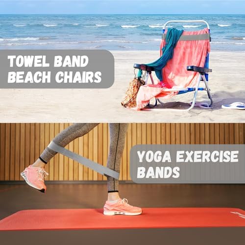 25 Pack Chair Bands for Kids with Fidgety Feet, ADHD Tools for Kids, Improve Focus & Reduce Restlessness, Chair Bands for Sensory ADHD ADD Autism - Classroom & Home Must Haves (Gray)