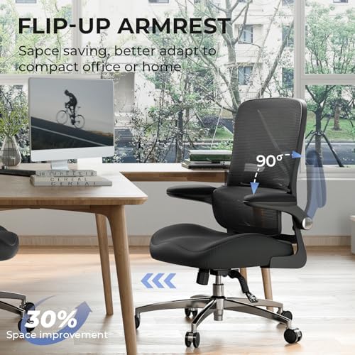 Mid Back Ergonomic Office Desk Chair for Home Office