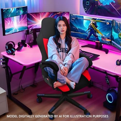 Gaming Chair Covers Only,Stretchable Fit Thick Breathable Mesh