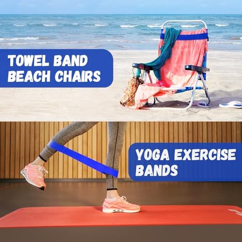 5 Pack Chair Bands for Kids with Fidgety Feet, ADHD Tools for Kids, Improve Focus & Reduce Restlessness, Chair Bands for Sensory ADHD ADD Autism - Classroom & Home Must Haves (Multicolor)