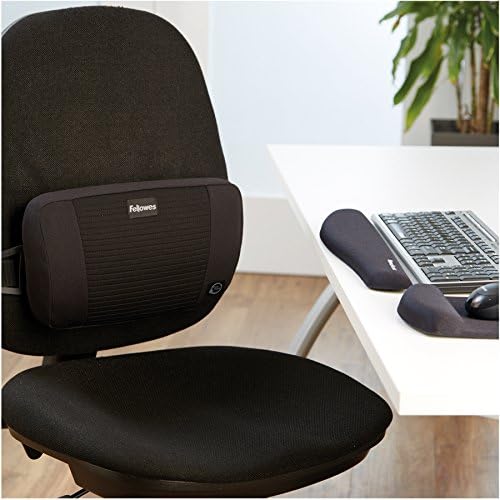 Fellowes PlushTouch Foam Keyboard Wrist Rest with MICROBAN - Graphite (9252301) (Pack of 2)
