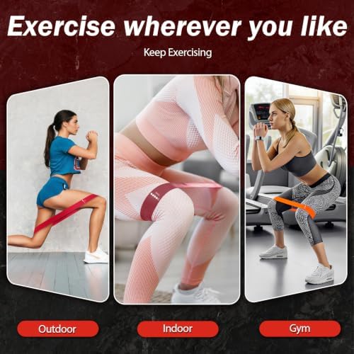Resistance Bands for Working Out, 5 Levels Exercise Bands Set