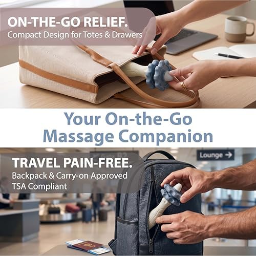 ONIPAX 3-in-1 Muscle Roller Stick - Adjustable Deep Tissue Massage Tool