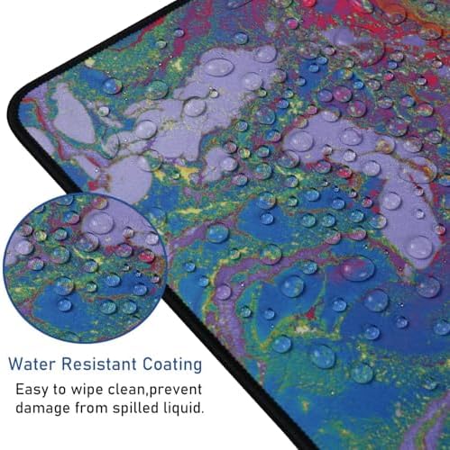 Large Extended Gaming Mouse Pad with Stitched Edges 31.5X15.7In ﻿