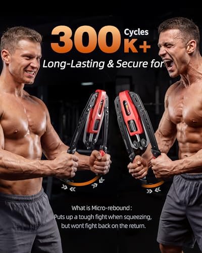 EAST MOUNT Twister Arm Exerciser, Adjustable Hydraulic Resistance 22–440 lbs, Arm Chest & Shoulder Strength Trainer for Home Workouts, Upper Body Muscle Builder, Fitness Training Equipment