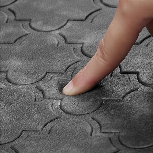 WISELIFE Kitchen Mat Cushioned Anti Fatigue Floor Mat, 20"x32", Grey