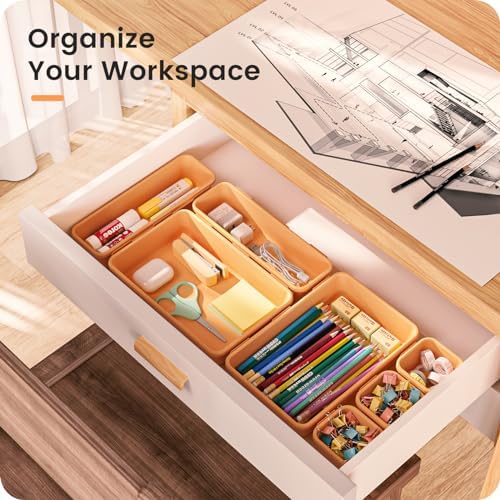 A-LuGei 【𝟓 𝐒𝐈𝐙𝐄 Tool Box Organizer Tray Divider Set Drawer Organizer