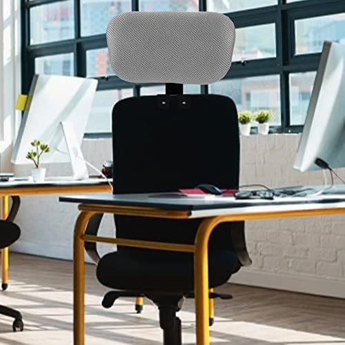 Tofficu Office Chair Headrest Attachment, Adjustable headrest for Office Chair, Adjustable, Ergonomic Height-Adjustable Cushion for Comfort, Fits Most Computer and Desk Chairs