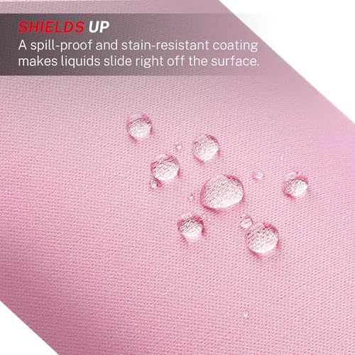 MROCO Essential Office & Gaming Mouse Pad, 8.5 x 11 Inch, Pale Pink