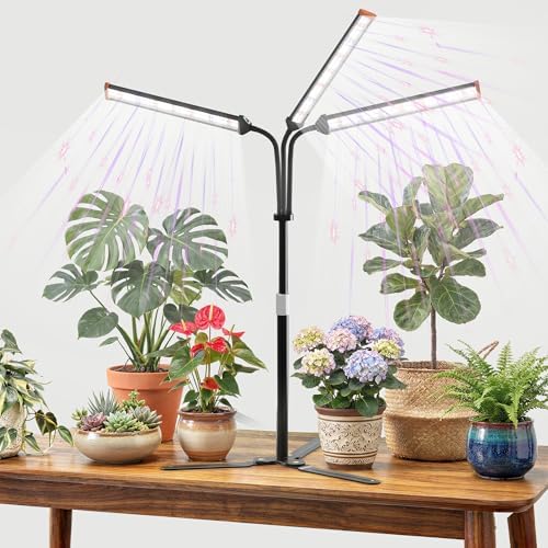 Grow Light for Indoor Plants,5000K Full Spectrum Growing Plant Lamp