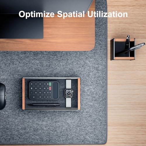 UPERGO Desk Organizer Tray Pen and Pencil Holder Set