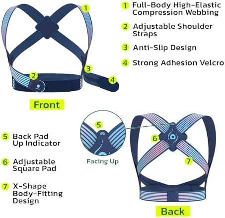 AOFIT Posture Corrector for Women Invisible for Improve Hunchback L