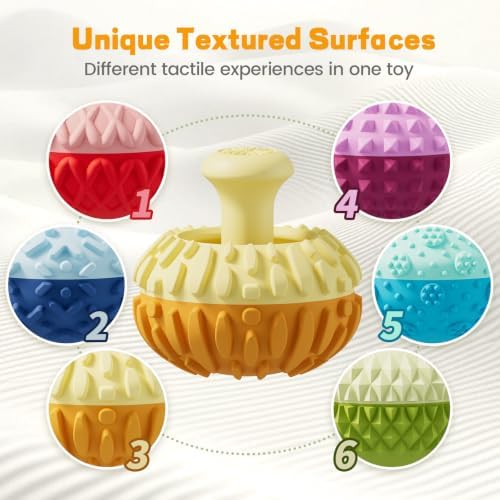 Fidget Toys for Adults, 6PCS Sensory Thumb Rocker, Textured Fidget Gadgets
