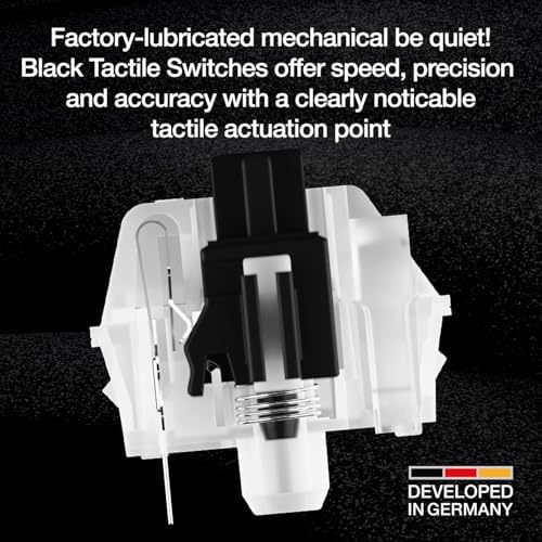 be quiet! Light Mount Tactile, Gaming Keyboard, Mechanical Silent Switches