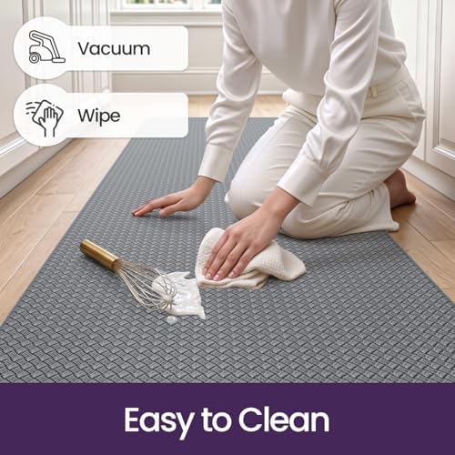 DEXI Kitchen Floor Mats Cushioned Anti Fatigue, 23x59 Non Slip Runner Rug