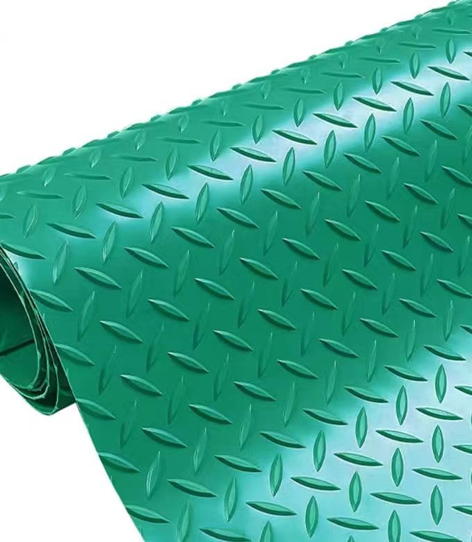 1 Pack Odorless Anti-Fatigue Mat Anti-Static Anti-Fatigue Inline Foot Mat (Green,0.6Mx0.45Mx20mm)