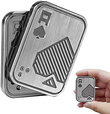 ITOKEY Fidget Toys Adults, EDC Metal Fidget Slider, Magnetic Poker Push