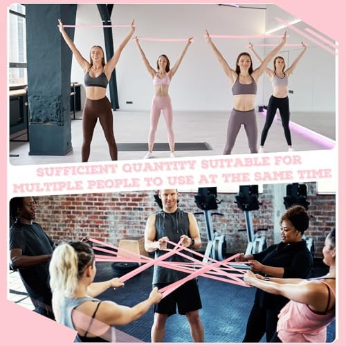 Foilswirl 8 Pcs Resistance Bands for Working Out