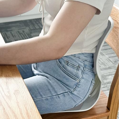 Lumbar Support Posture Corrector Chair for Adults,Back and Lumbar Support Breathable Fabric Petal Shaped Office Chair Seating Cushion,Ergonomic Back Supports Chairs for Office