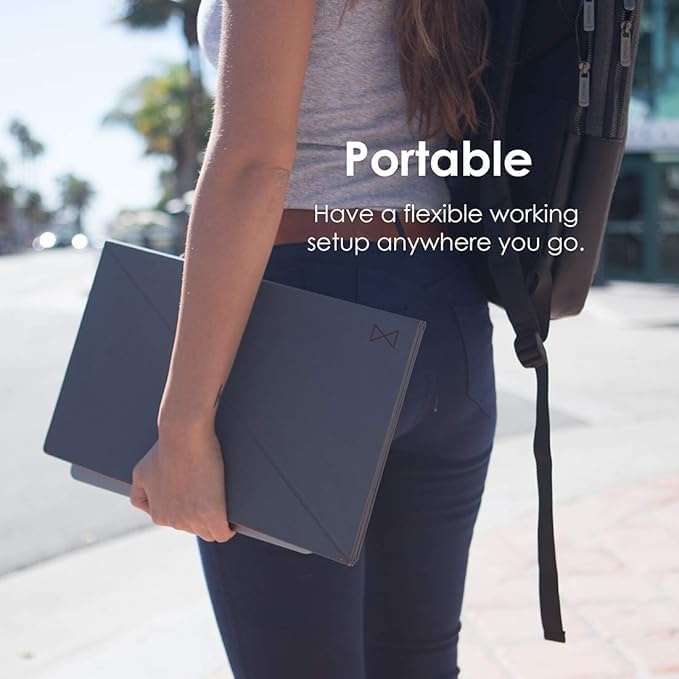 Levit8 Sea, Size: XL; The flat folding portable standing desk