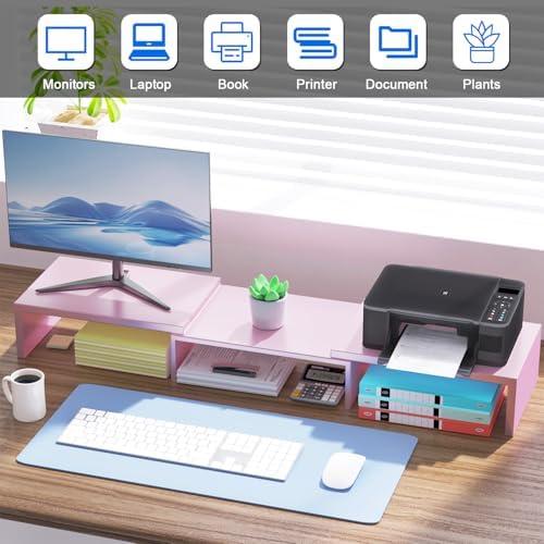 Dual Monitor Stand Riser