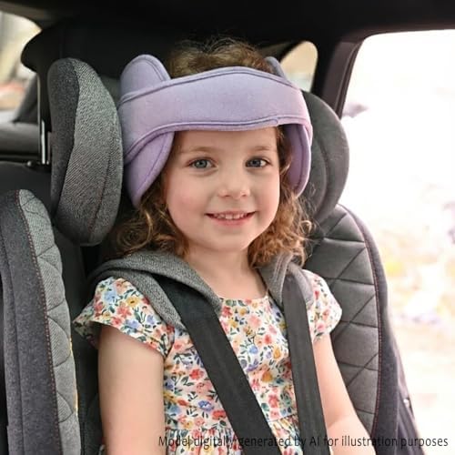 Baby Head Support for Car Seat, Toddler Headband Strap Headrest Pillow