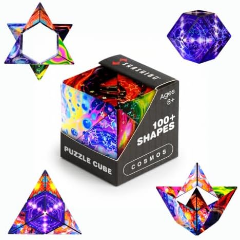 Shashibo DODECA Magnetic Puzzle Cube, Stress Relief Fidget Toy